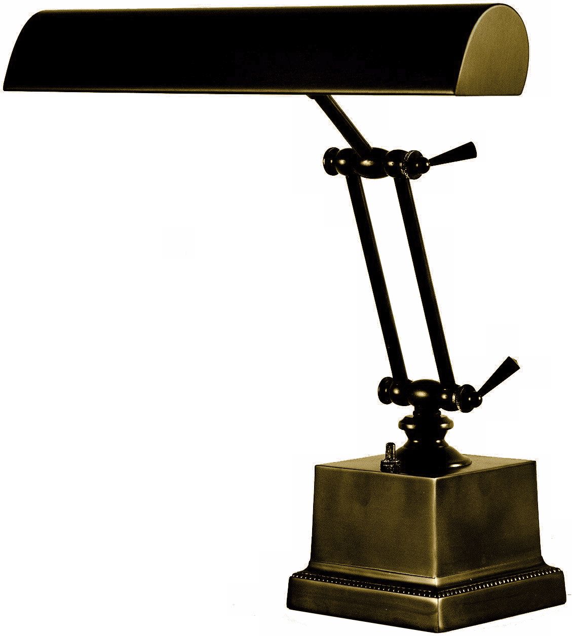 Mahogany Bronze Finish Piano Desk Lamp