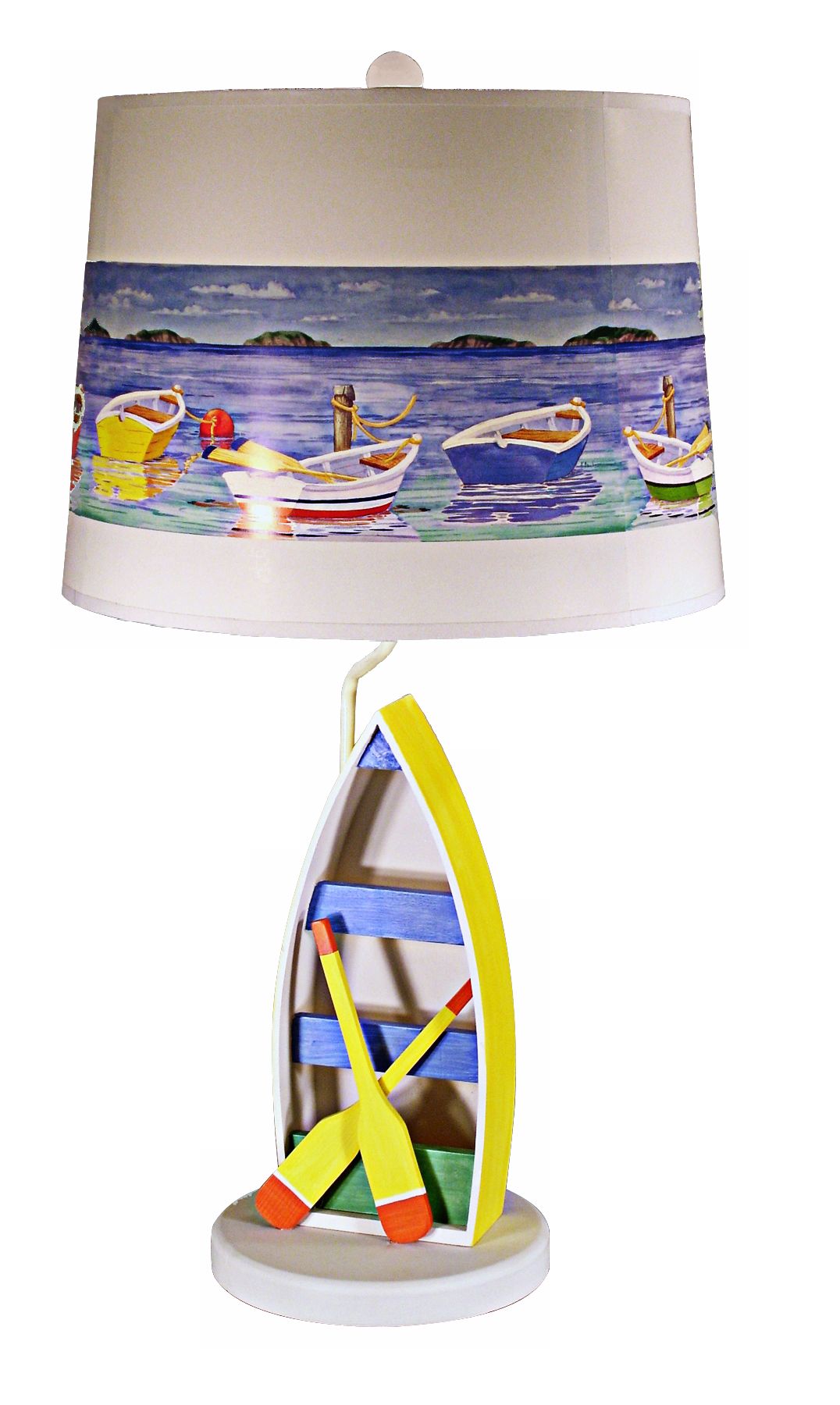 Paul Brent Rowboat Nautical Table Lamp