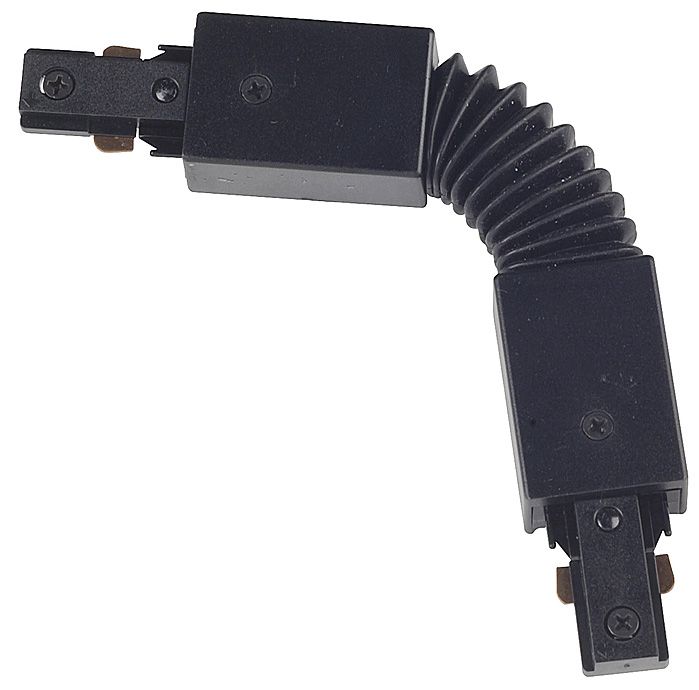 Juno Black Finish Accordion Adjustable Track Joiner