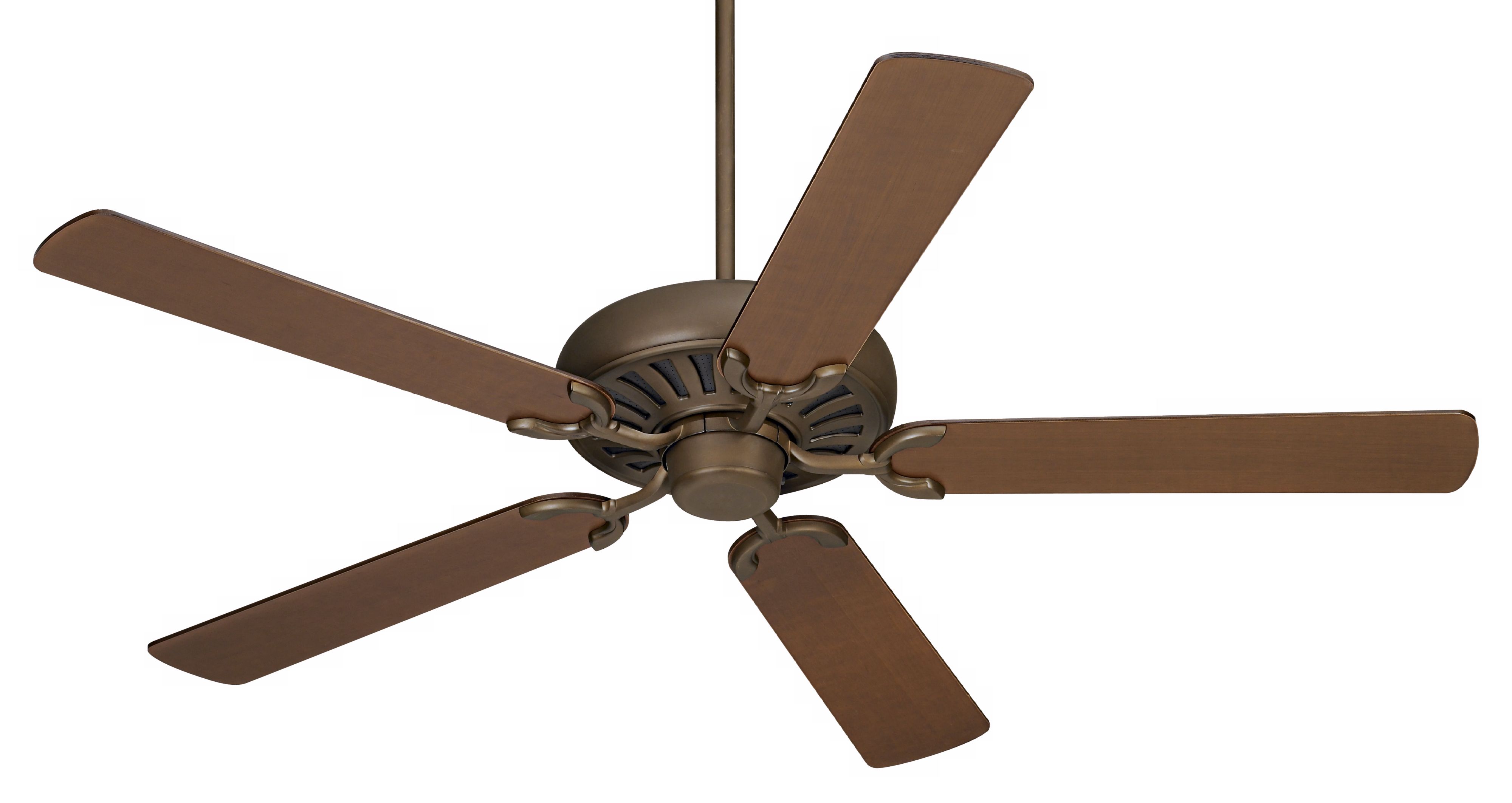 60" Casa Equinox Oil-Rubbed Bronze Walnut Blades Ceiling Fan