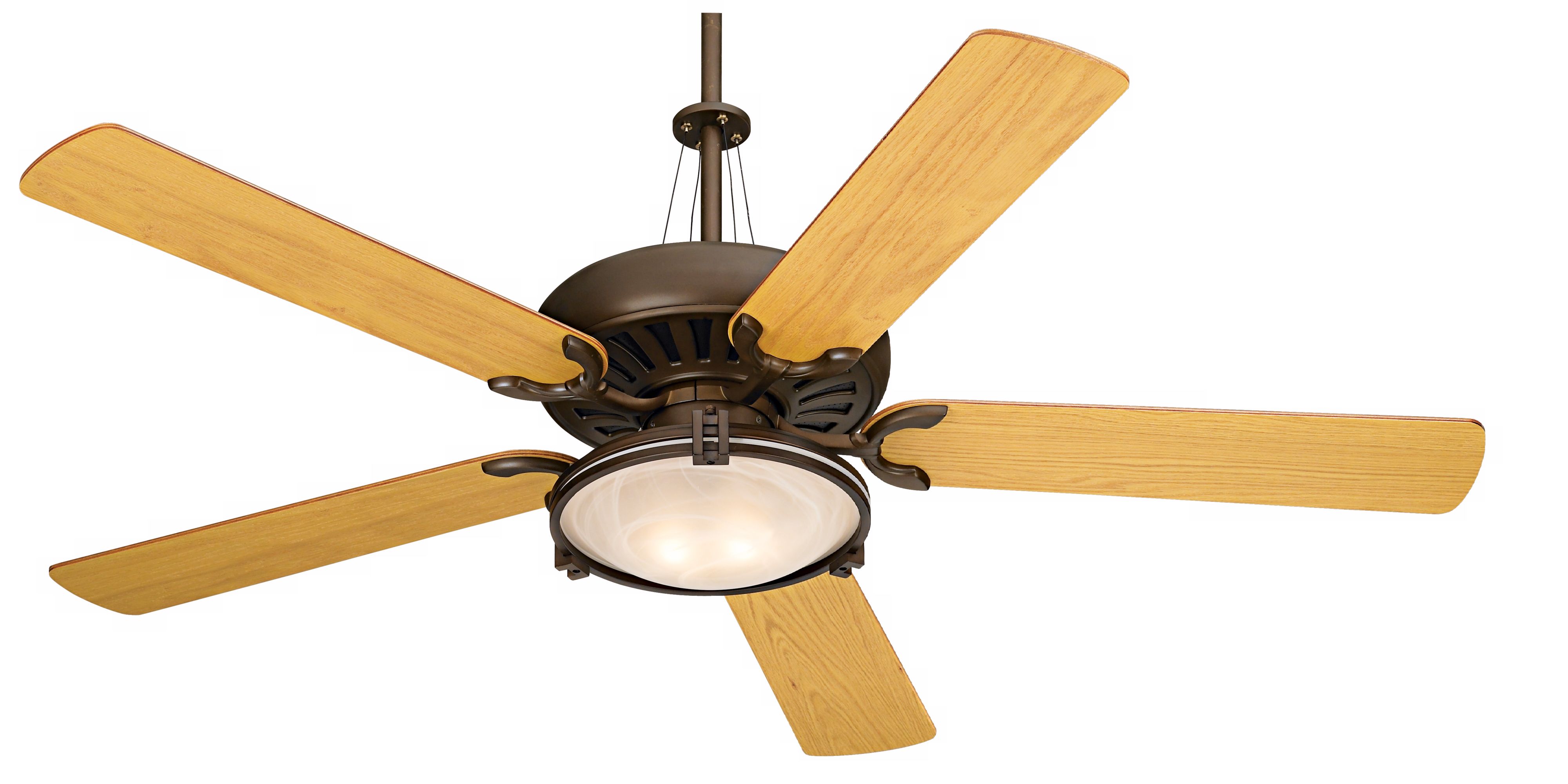 Casa Equinox Alabaster Light Kit Bronze Ceiling Fan