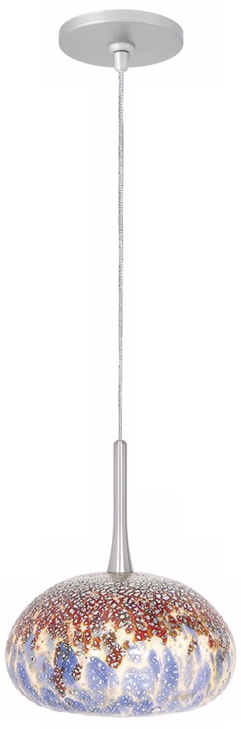 LBL Jelly Blue Glass Monopoint Pendant