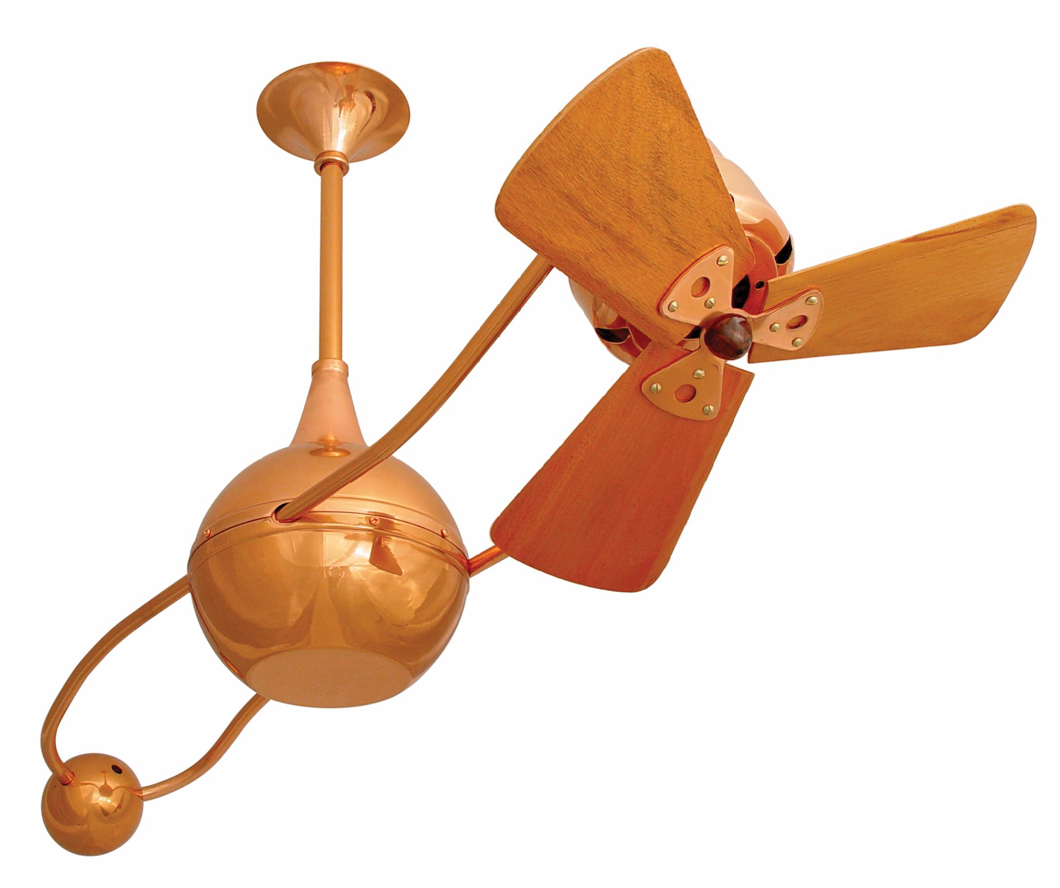 40" Brisa 2000 Polished Copper Ceiling Fan