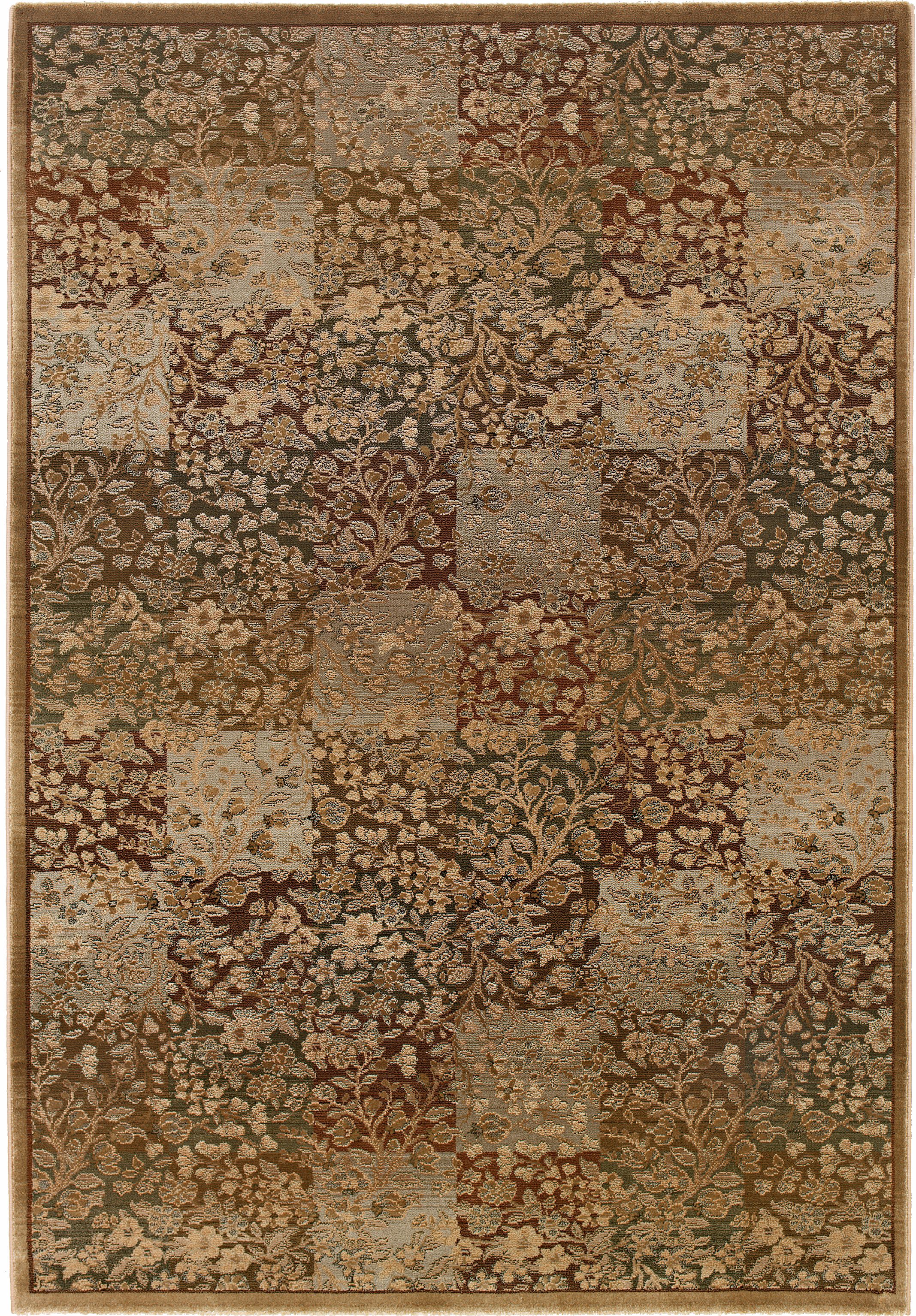 Organic Patchwork Area Rug