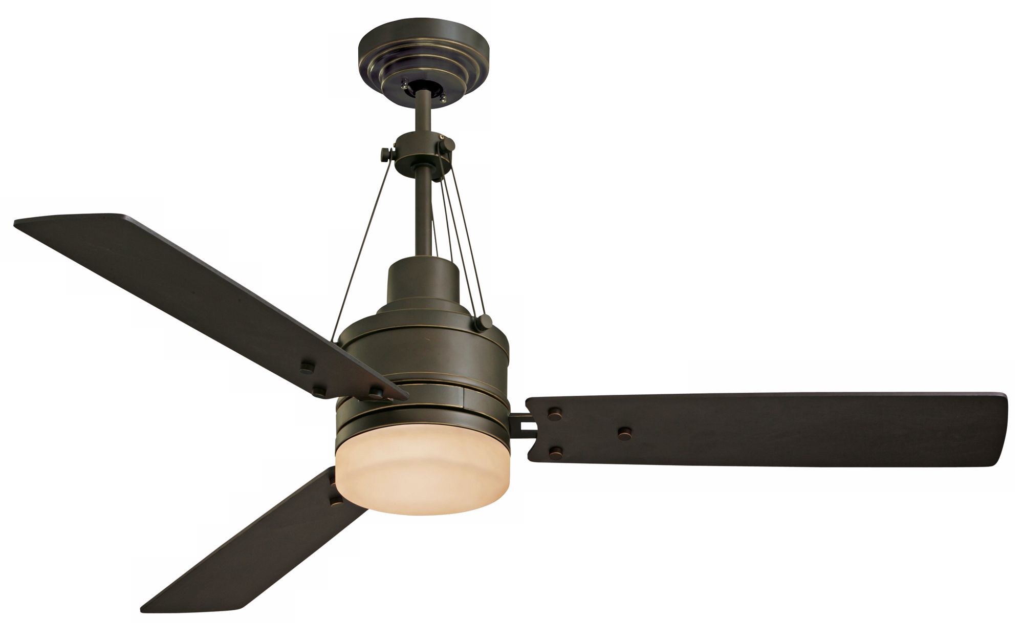 54" Highpointe Golden Espresso Finish Ceiling Fan