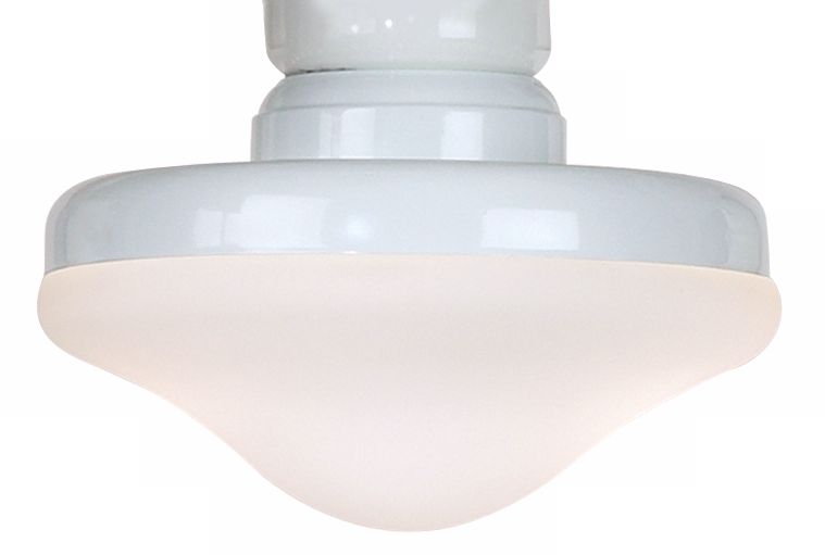 White Finish Remote Control Ceiling Fan Light Kit 40771 On Popscreen