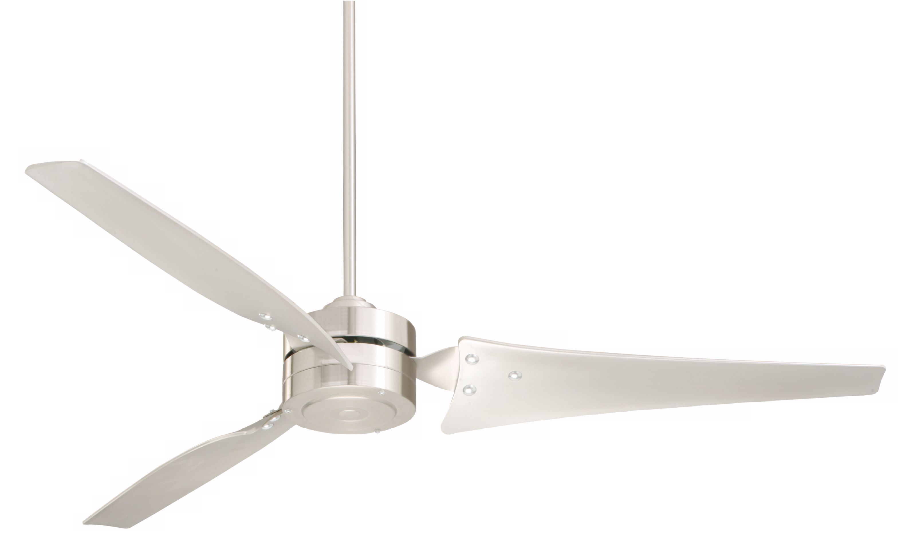 60" Emerson Loft Brushed Steel Ceiling Fan