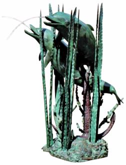 Undersea Dolphins Fountain 40905