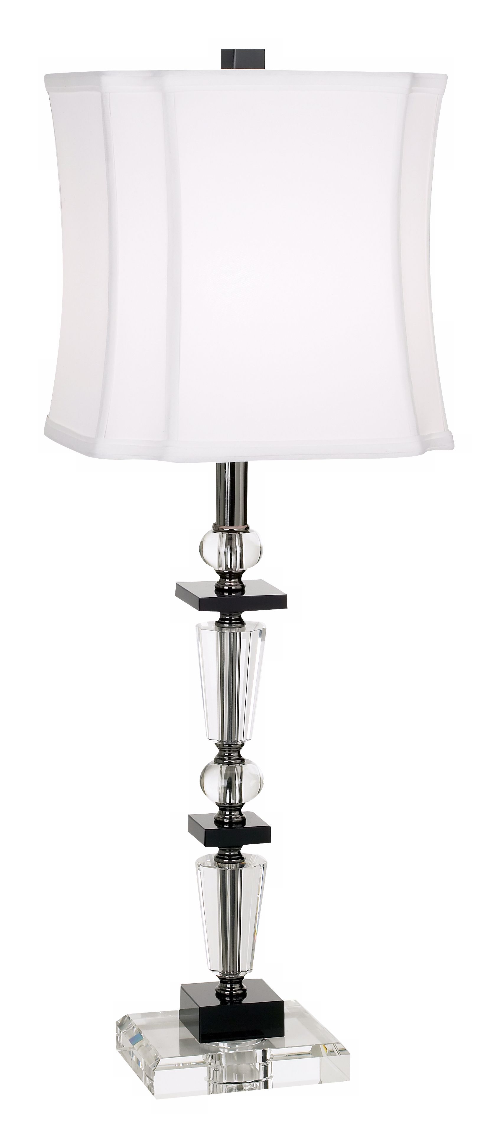 Vienna Full Spectrum Stacked Crystal Table Lamp