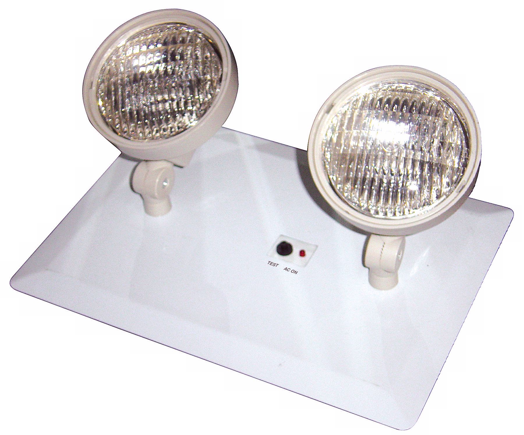 Flushmount Style White Emergency Light