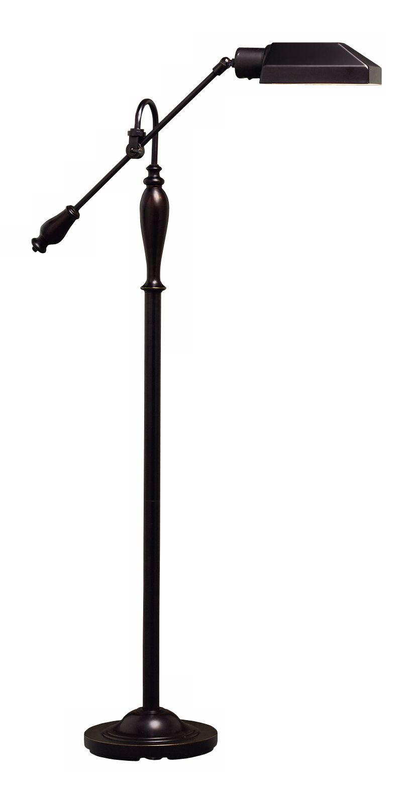 Dark Bronze Balance Arm Energy Saver Pharmacy Floor Lamp