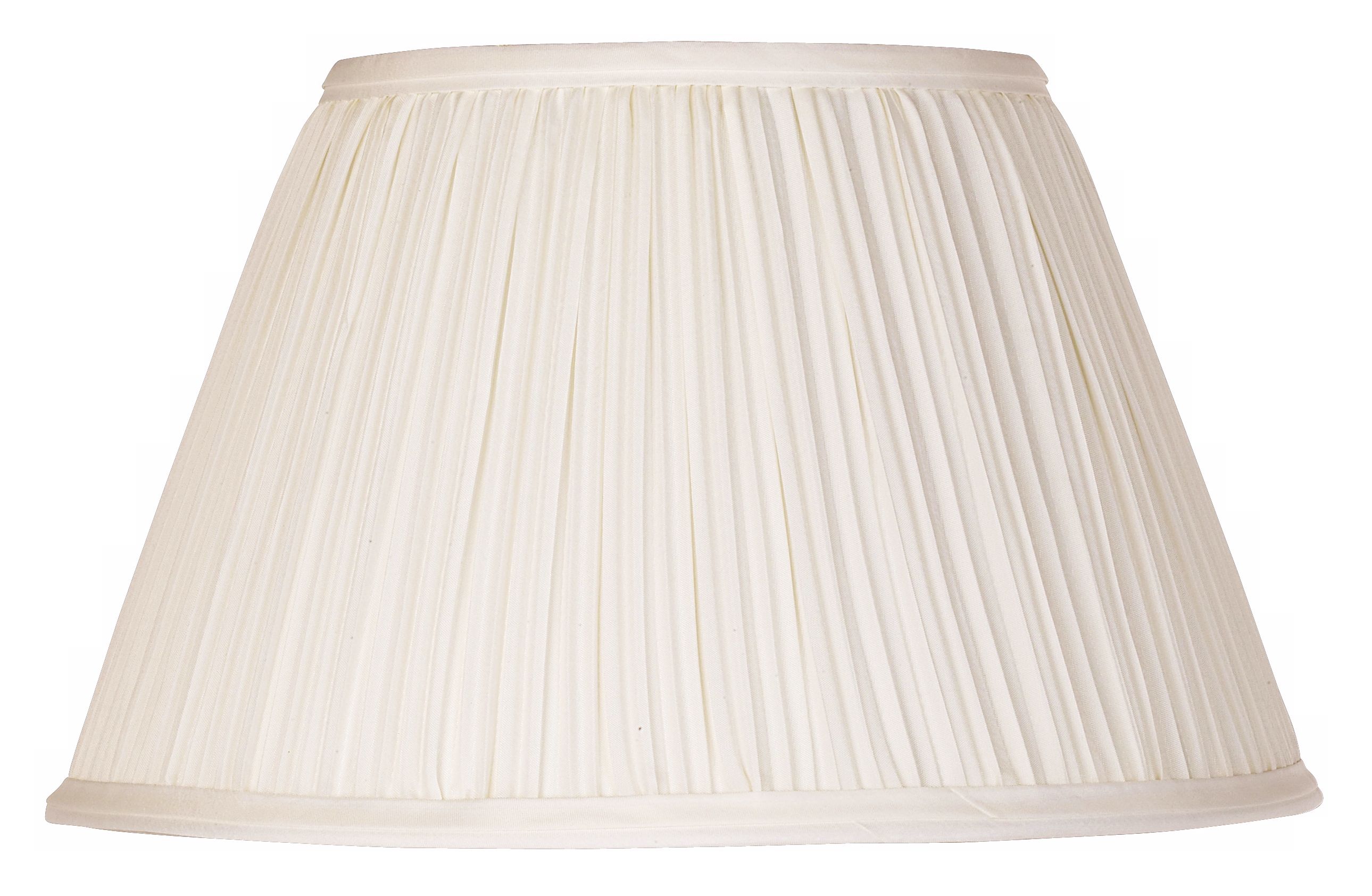 Downbridge Antique White Pleated Shade 6.5x12x7.5 (Uno)