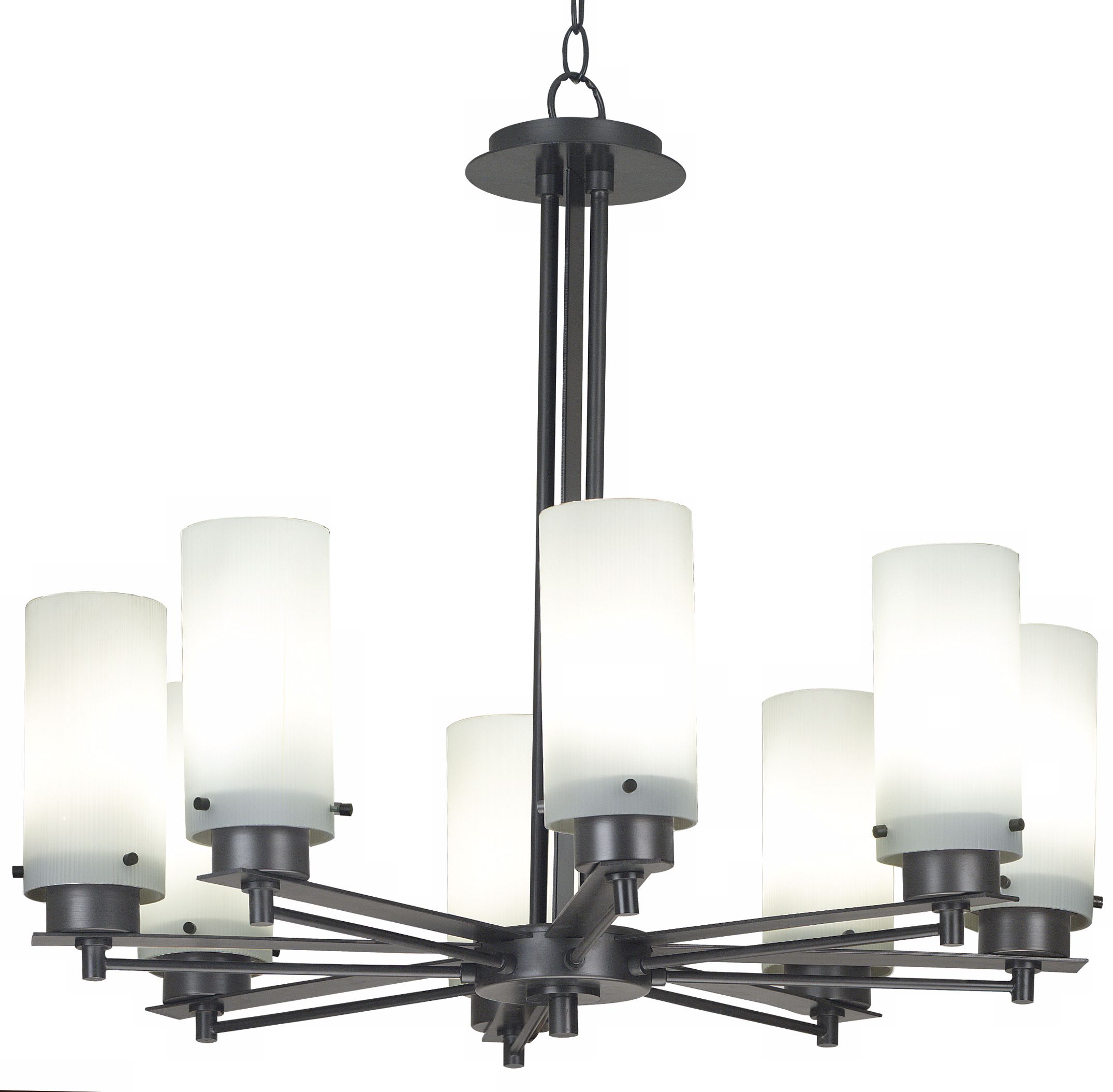 Particle Collection 8 Light 29" Wide Chandelier
