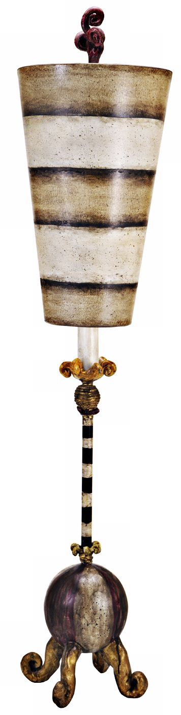 Flambeau Le Cirque Buffet Table Lamp