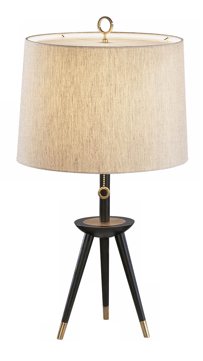 Jonathan Adler Ventana Wood Table Lamp