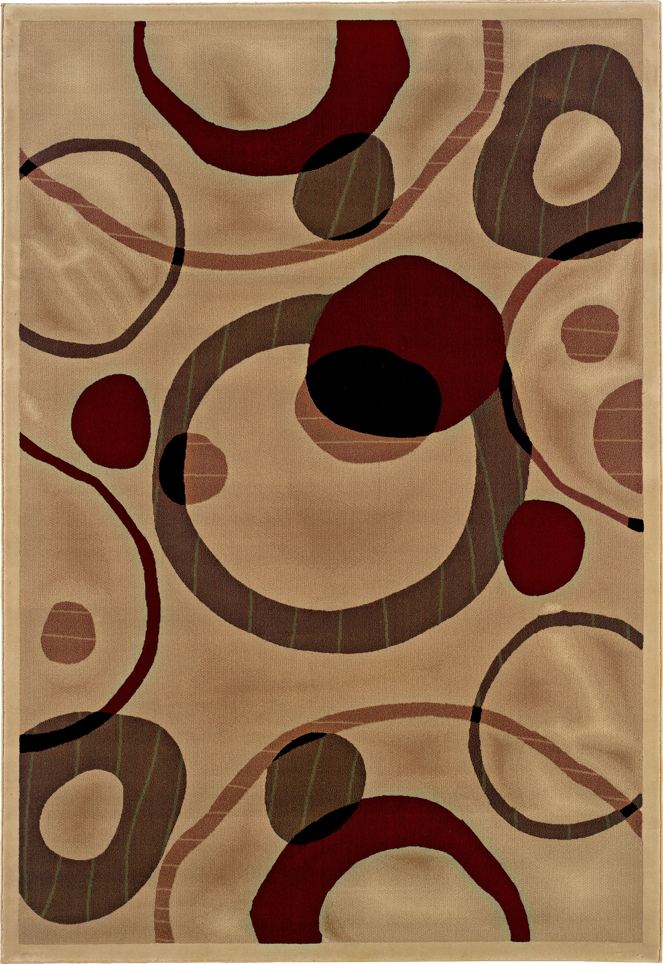 Floating Circles Area Rug