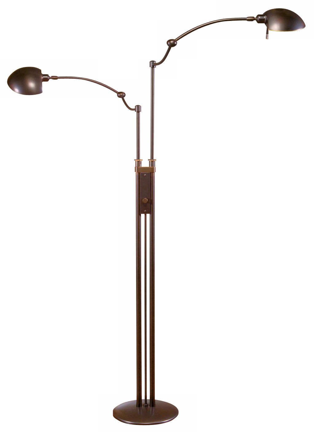 Holtkoetter Old Bronze Double Arm Floor Lamp