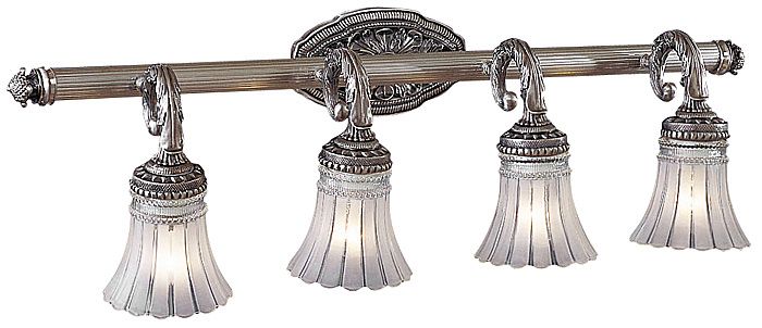 Europa Collection 33 1/4" Wide Bathroom Light Fixture