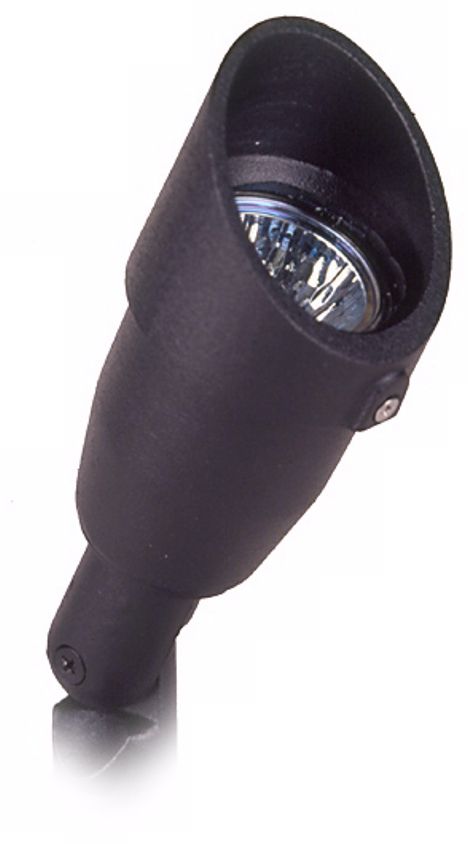 Black Finish Low Voltage Landscape Bullet Light