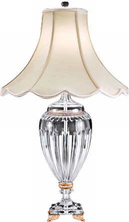 Schonbek Princessa French Gold Crystal Table Lamp