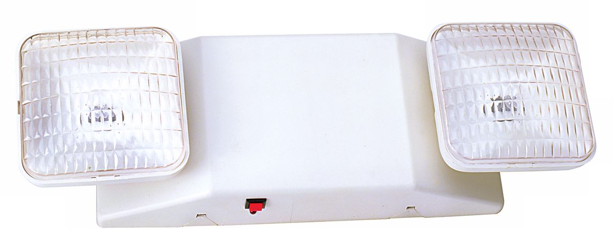 White Emergency Light with Remote Capacity