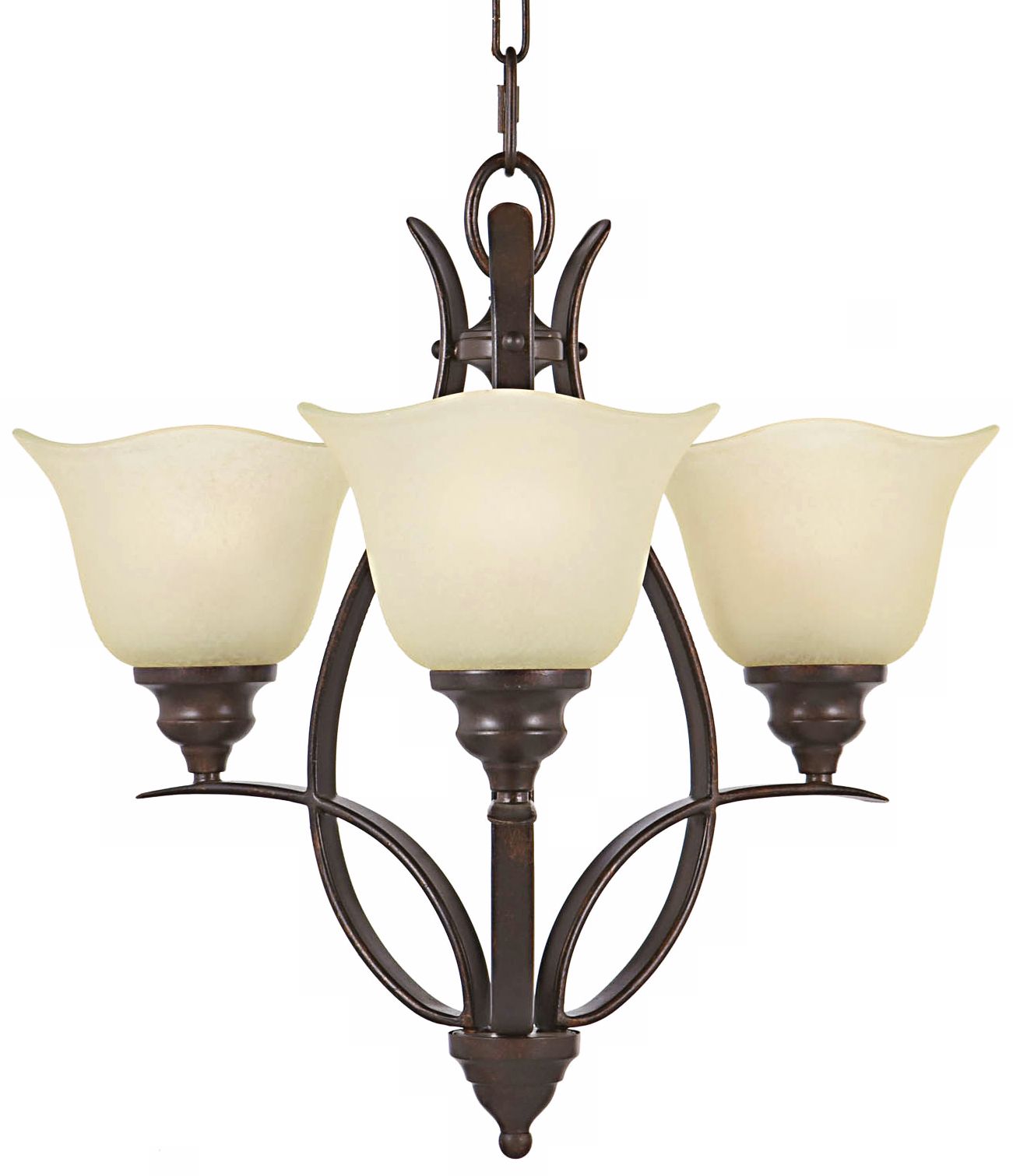Morningside Collection 20 1/4” Wide 3-Light Chandelier