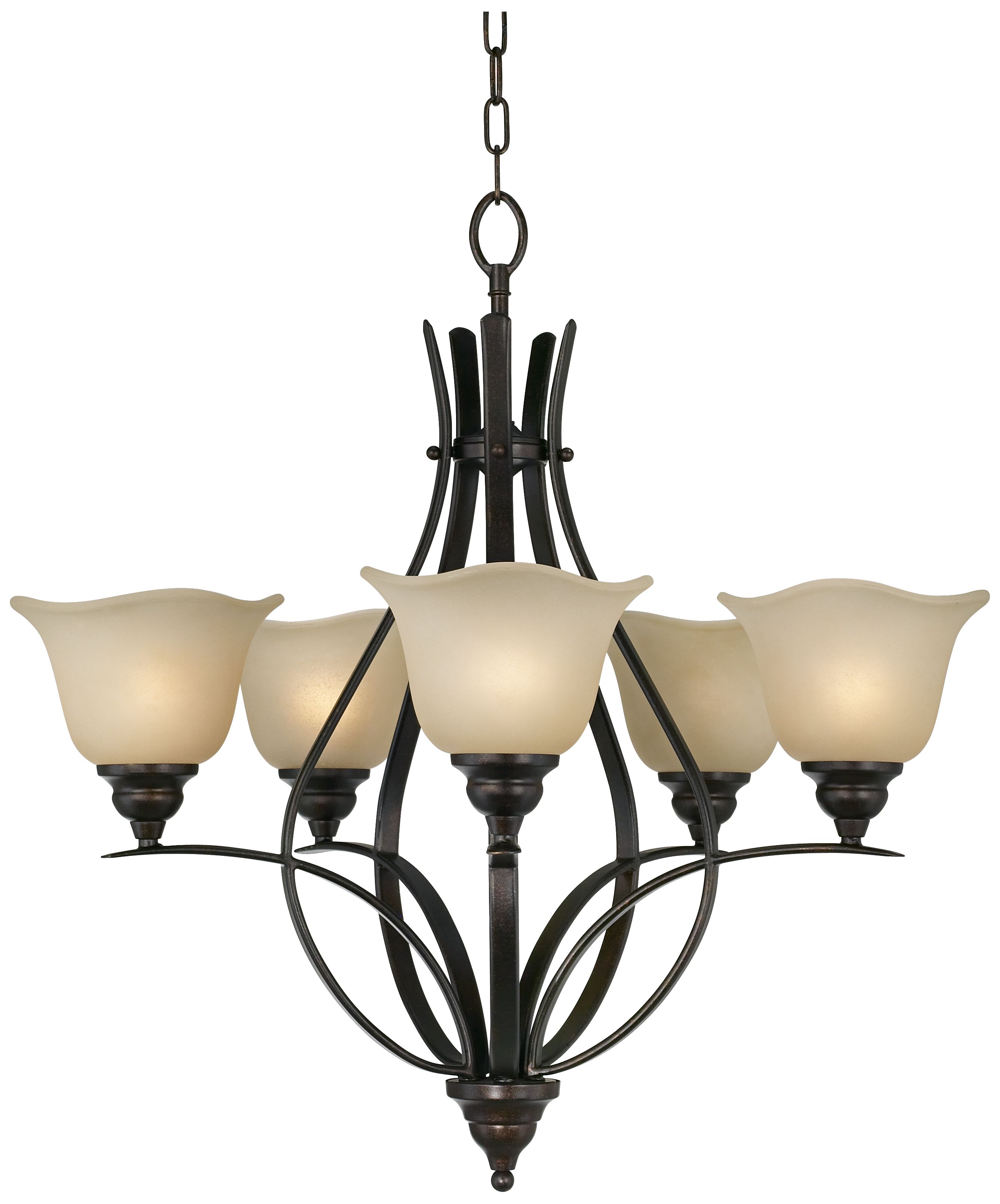 Morningside Collection 25 1/2” Wide 5-Light Chandelier