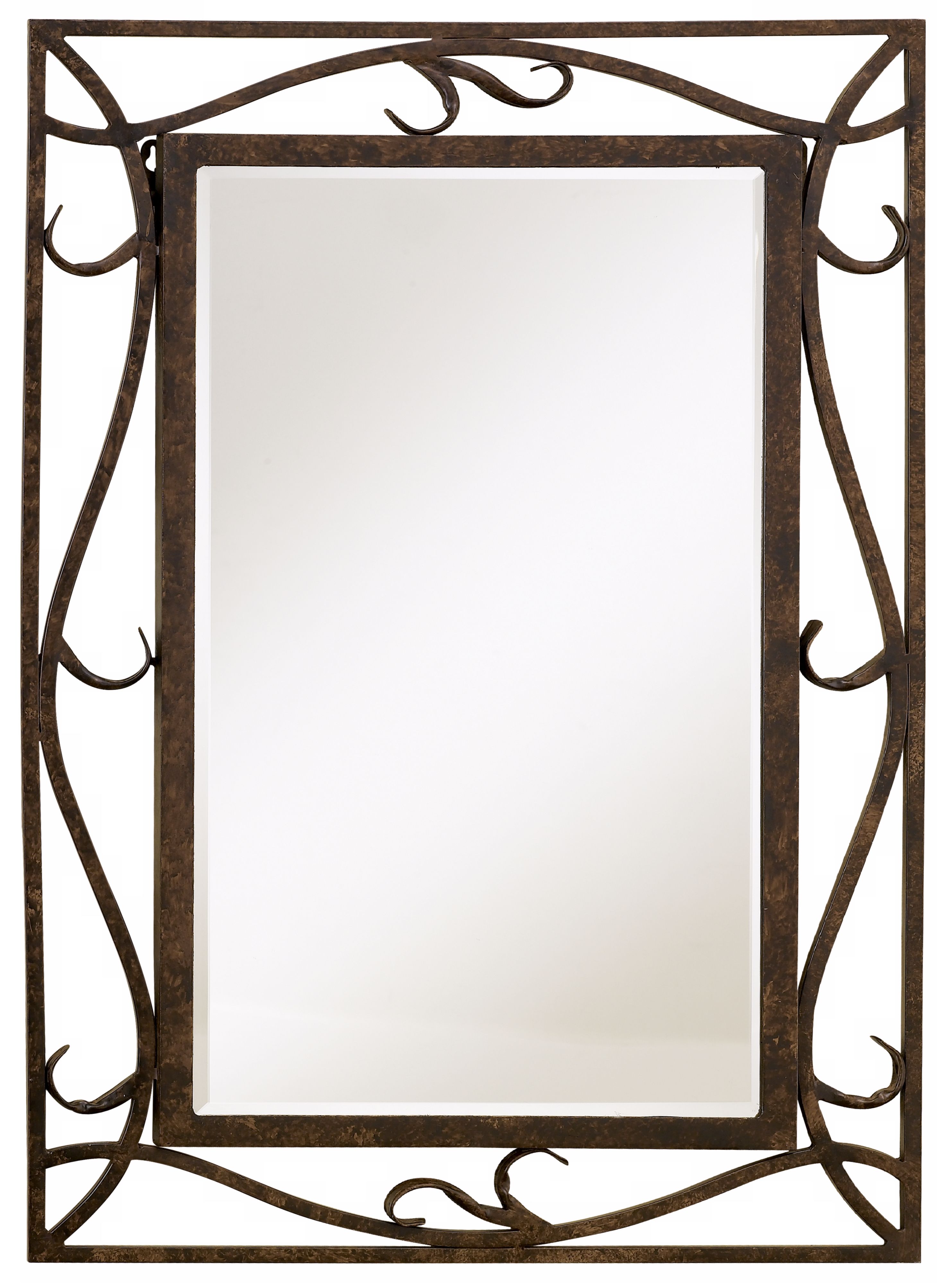 Franklin Iron Works Balcony Wall Mirror