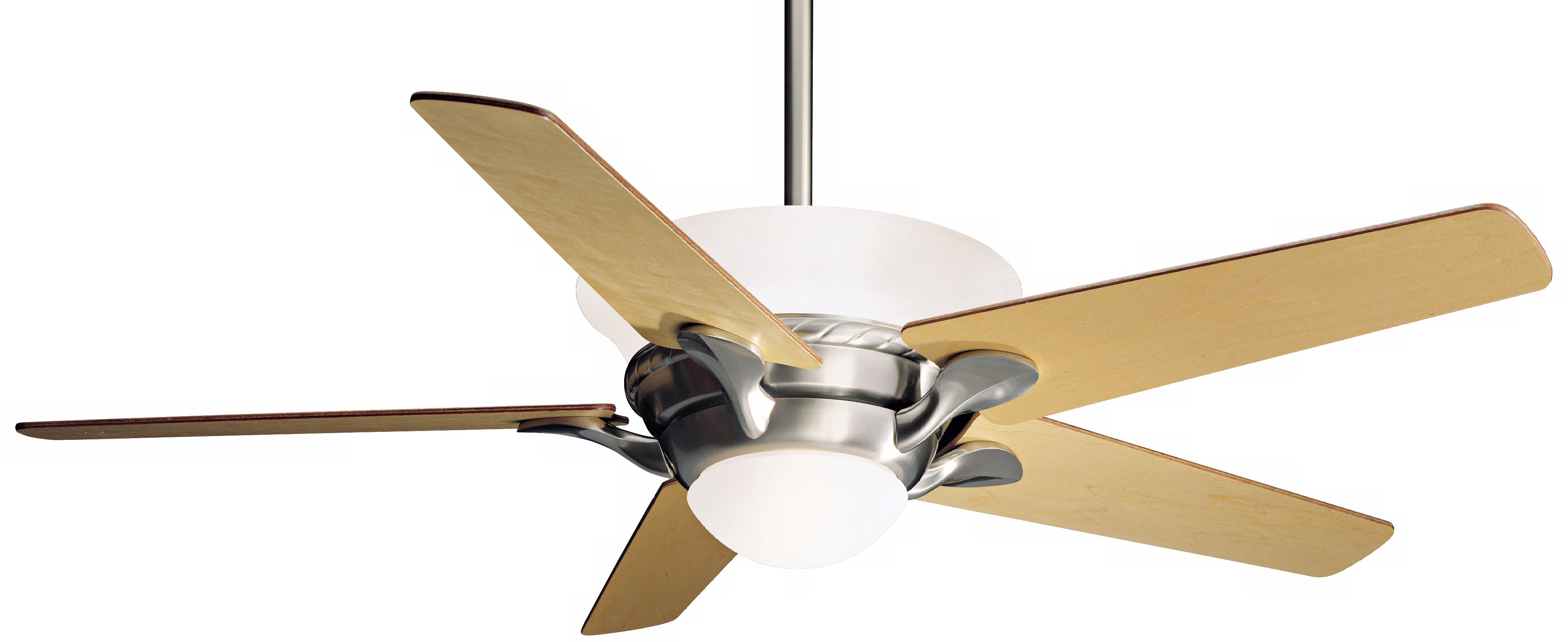 55" Casablanca Bel Air Halo Brushed Nickel Ceiling Fan