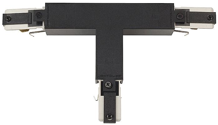 Lightolier Black Finish T-Shaped Connector
