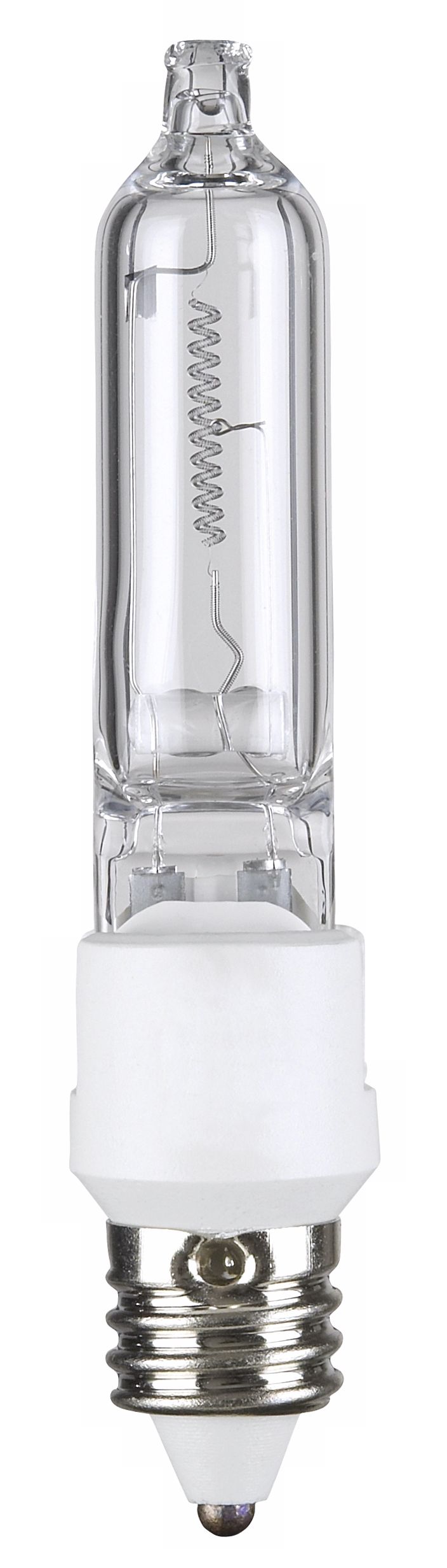 50 Watt Screw Base Tubular Halogen Light Bulb