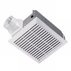 White Finish 50CFM Bathroom Exhaust Fan 43327
