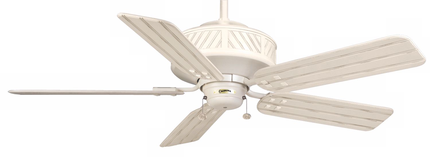 52" Casablanca White Cottage Ceiling Fan