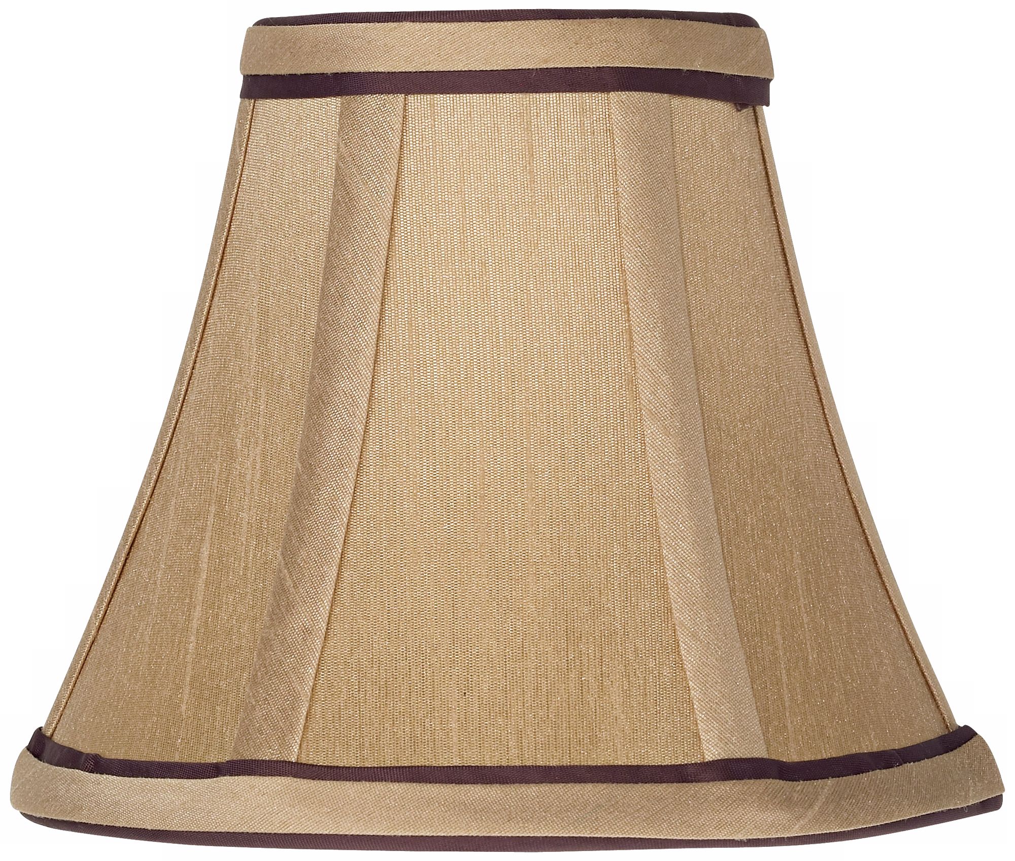 Springcrest™ Tan and Brown Trim Shade 3x6x5 (Clip-On)