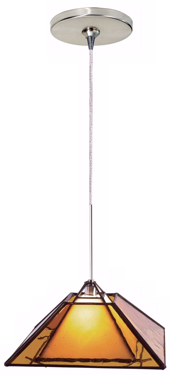 Oak Park Amber Tech Lighting Mini Pendant Light