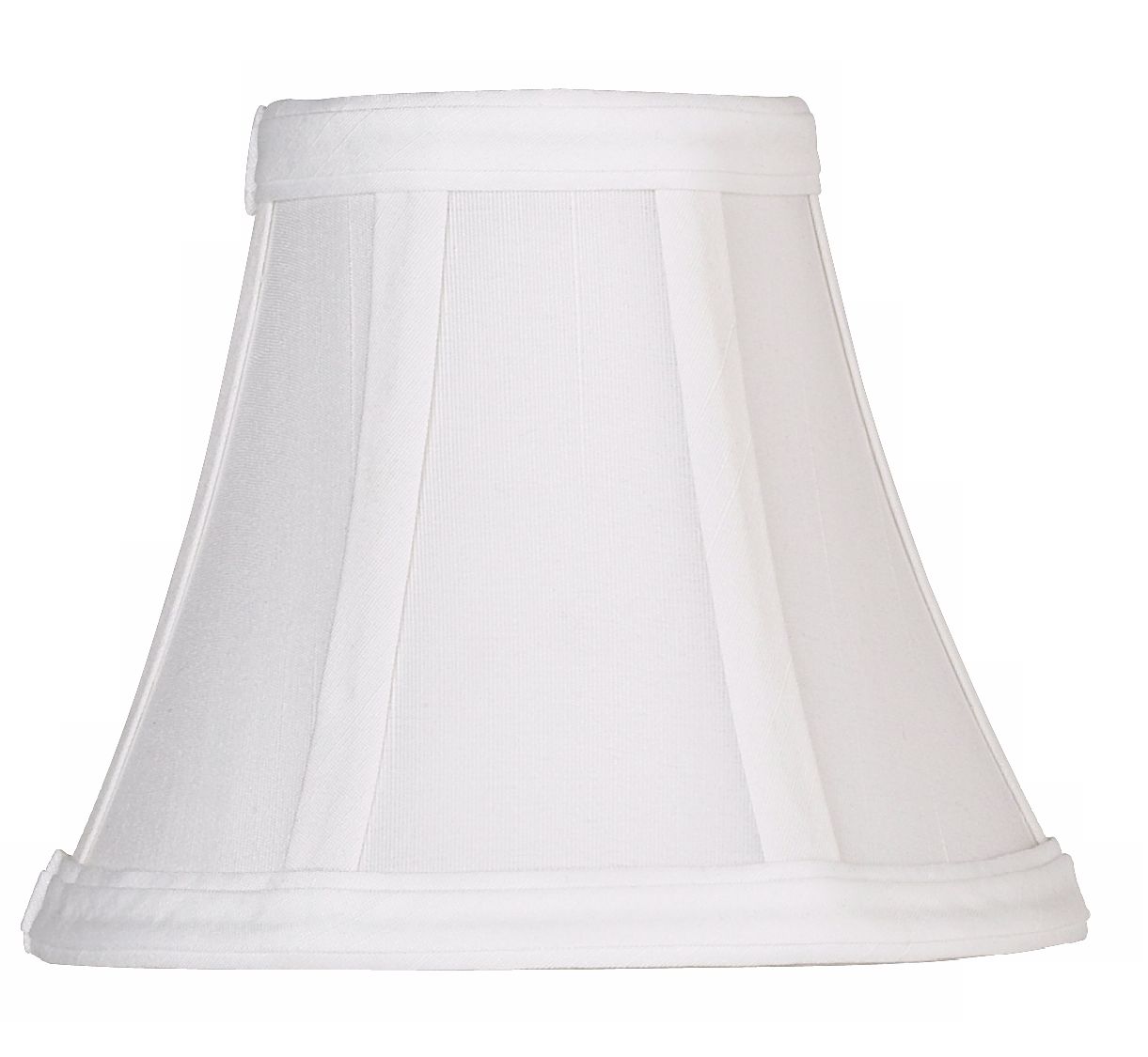 White Fabric Shade 3x6x5 (Clip-On)
