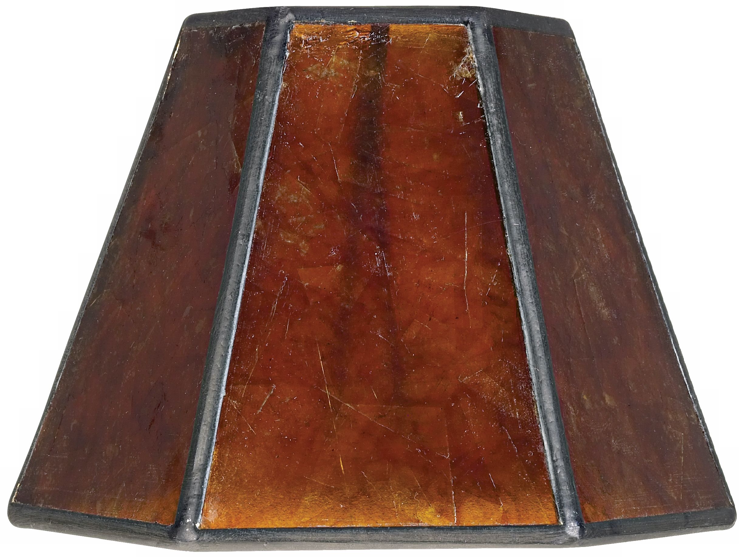 Hexagonal Mica Lamp Shade 3x5.25x4.5 (Clip-On)