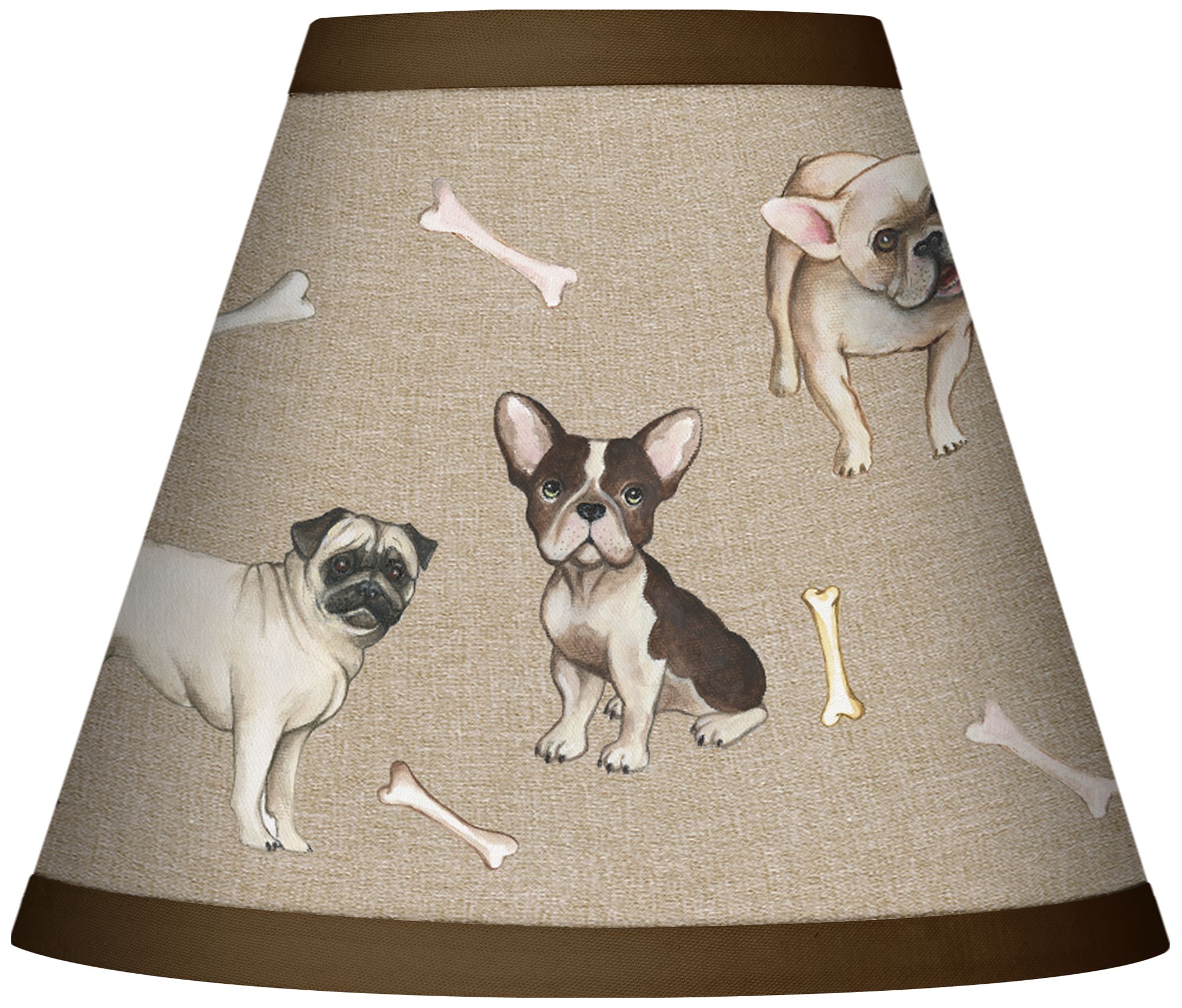 Dog-Gone Fun Giclee Set of Four Shades 3x6x5 (Clip-On)