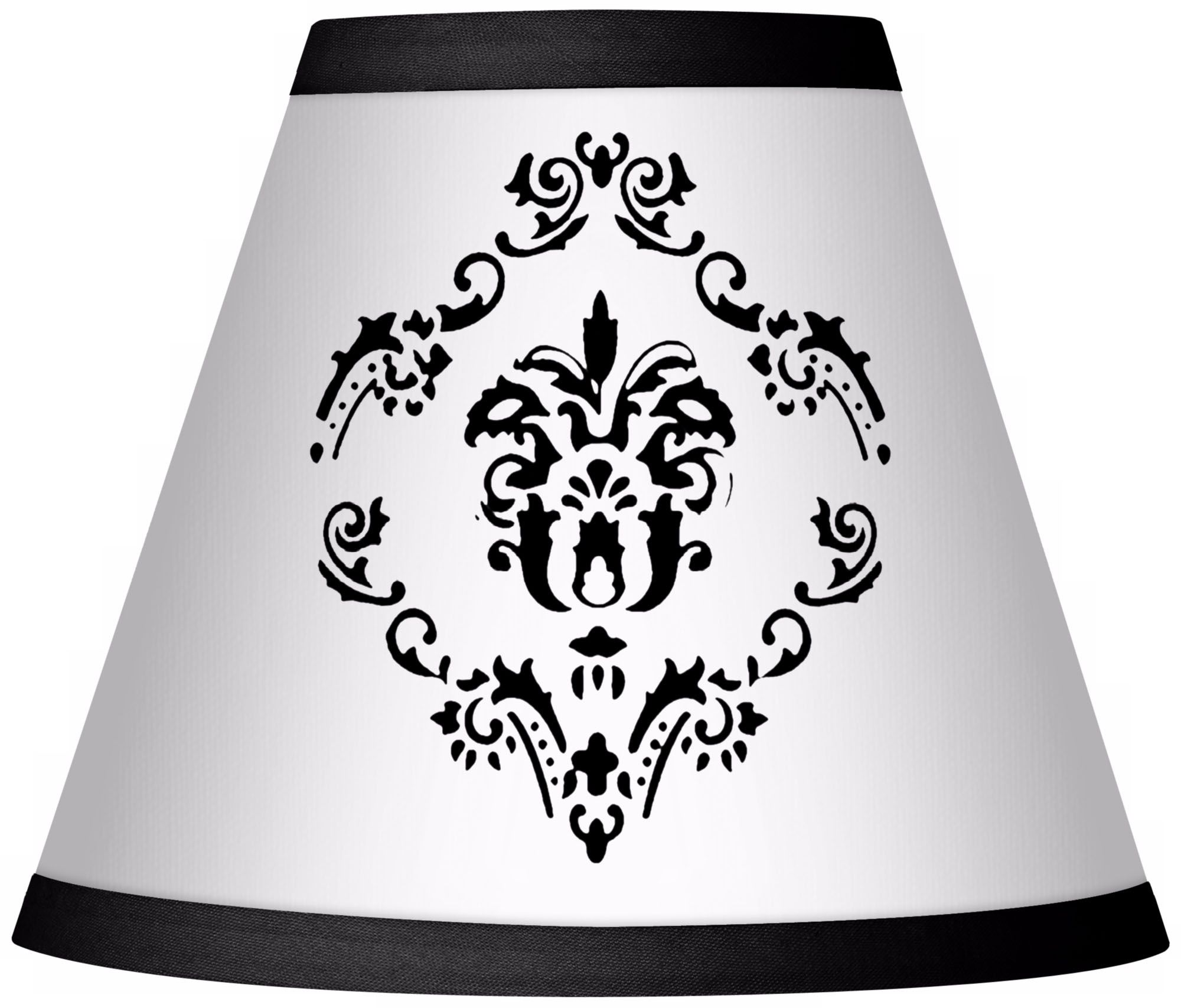 French Crest Giclee Set of Four Shades 3x6x5 (Clip-On)
