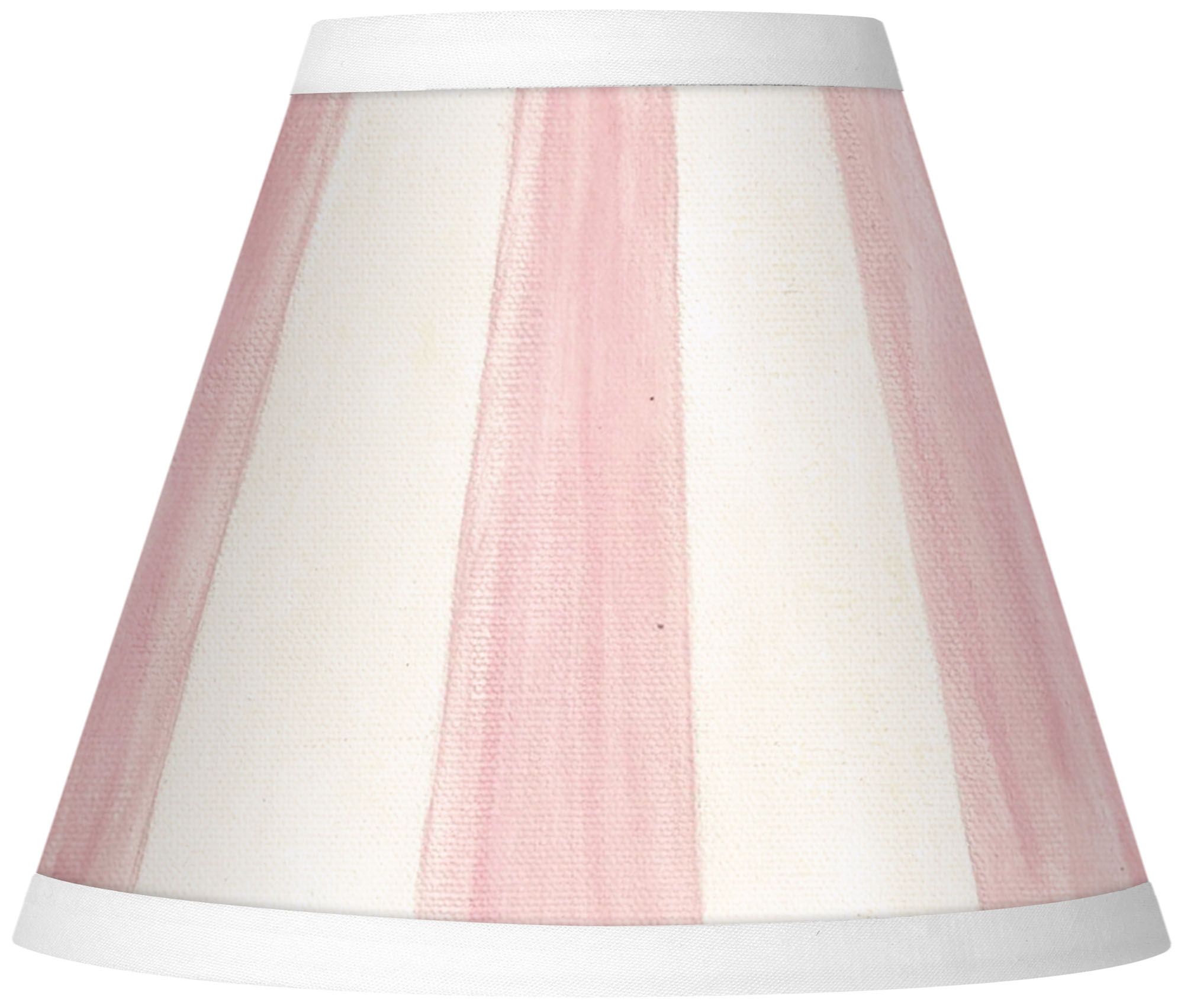 Light Pink Giclee Set of Four Shades 3x6x5 (Clip-On)
