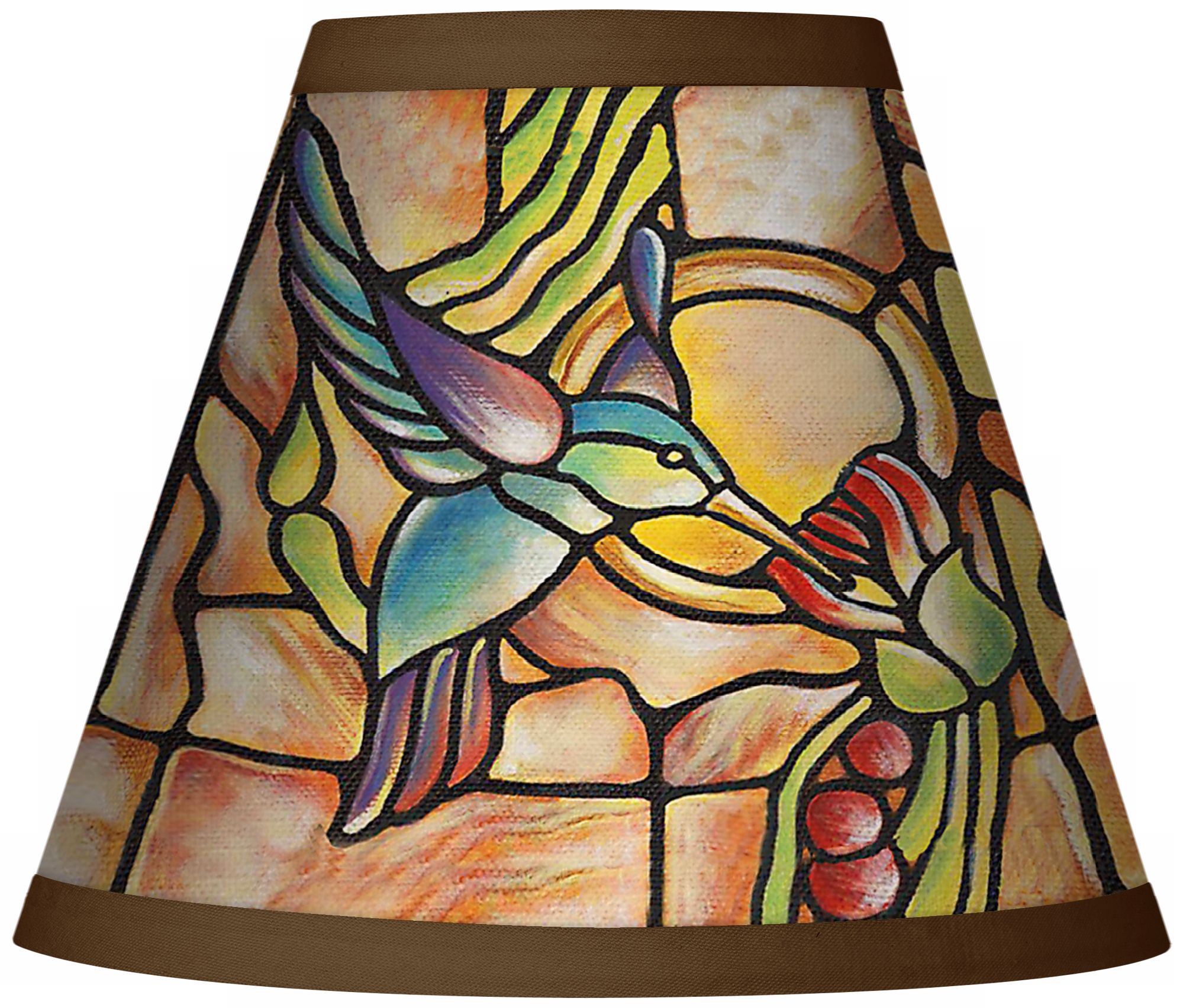 Hummingbird Light Set of Four Shades 3x6x5 (Clip-On)