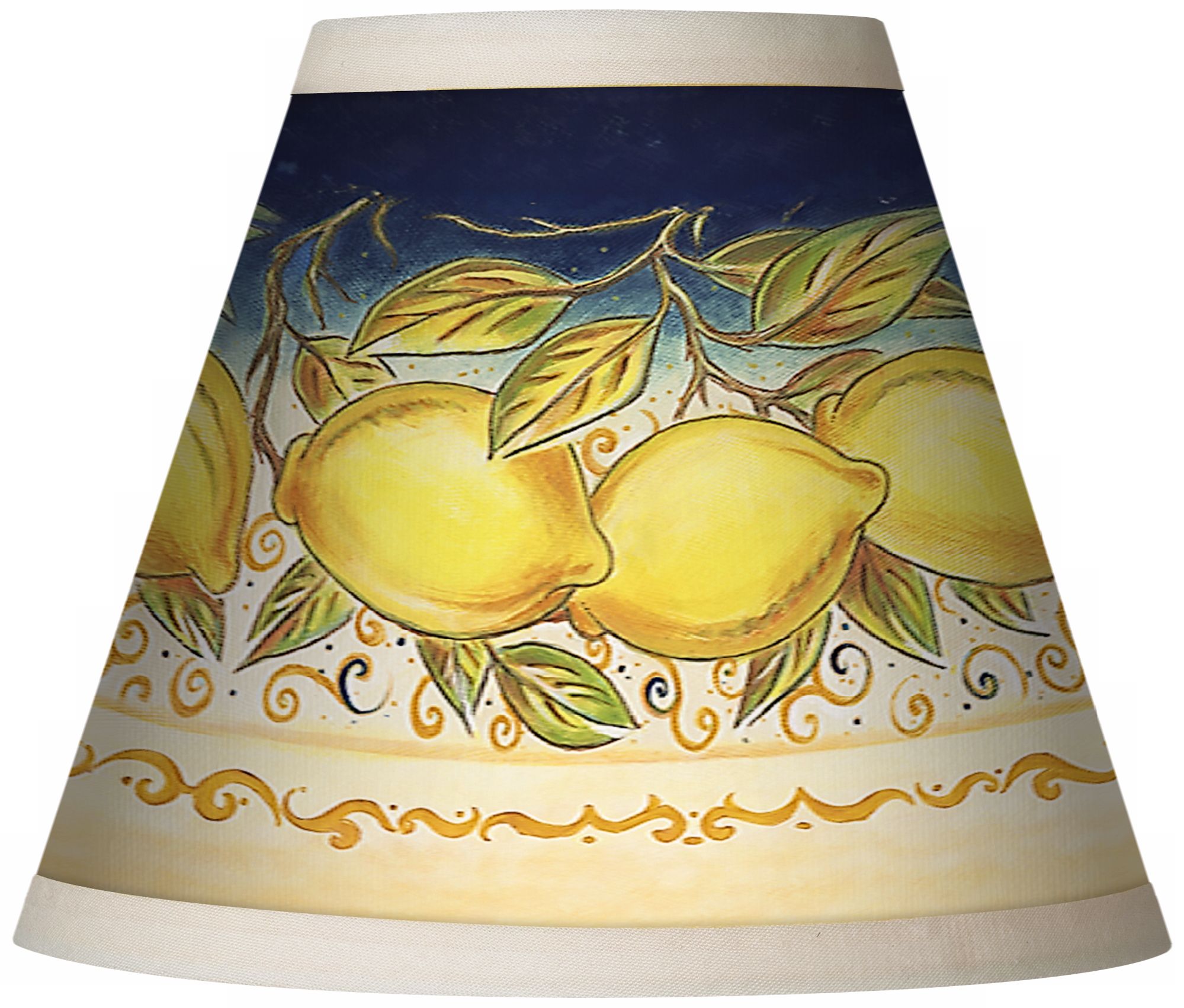 Evening Lemons Giclee Set of Four Shades 3x6x5 (Clip-On)