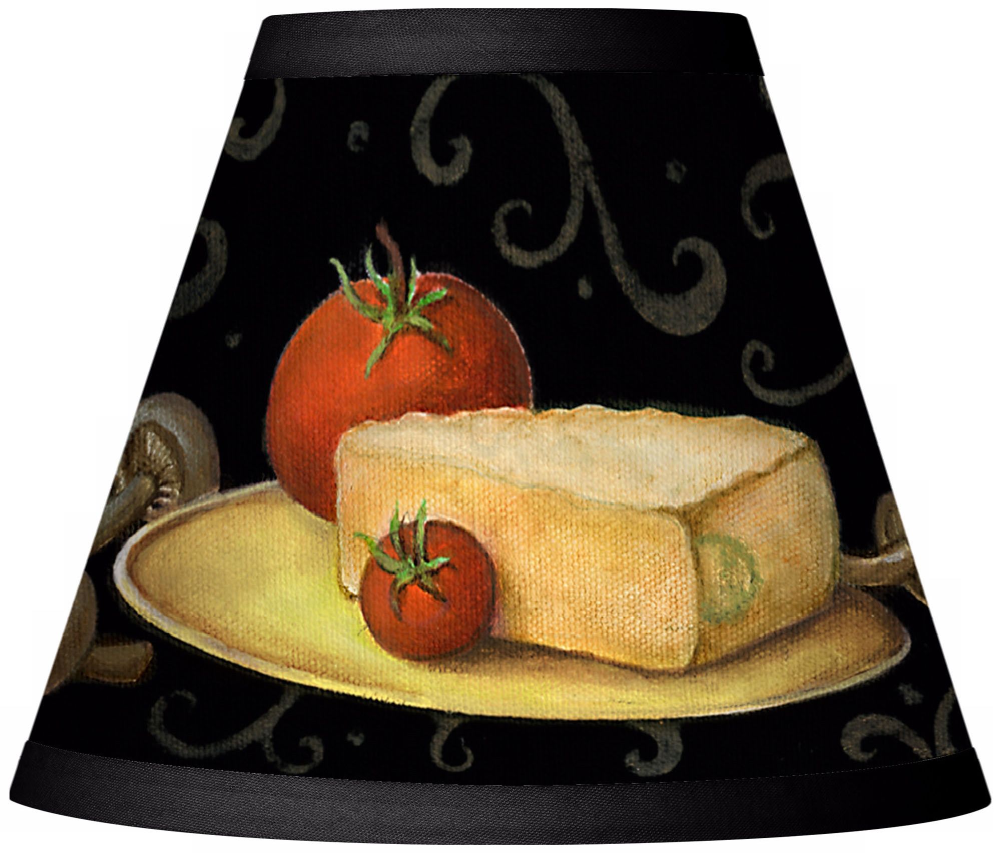 Plateau de Brie Giclee Set of Four Shades 3x6x5 (Clip-On)