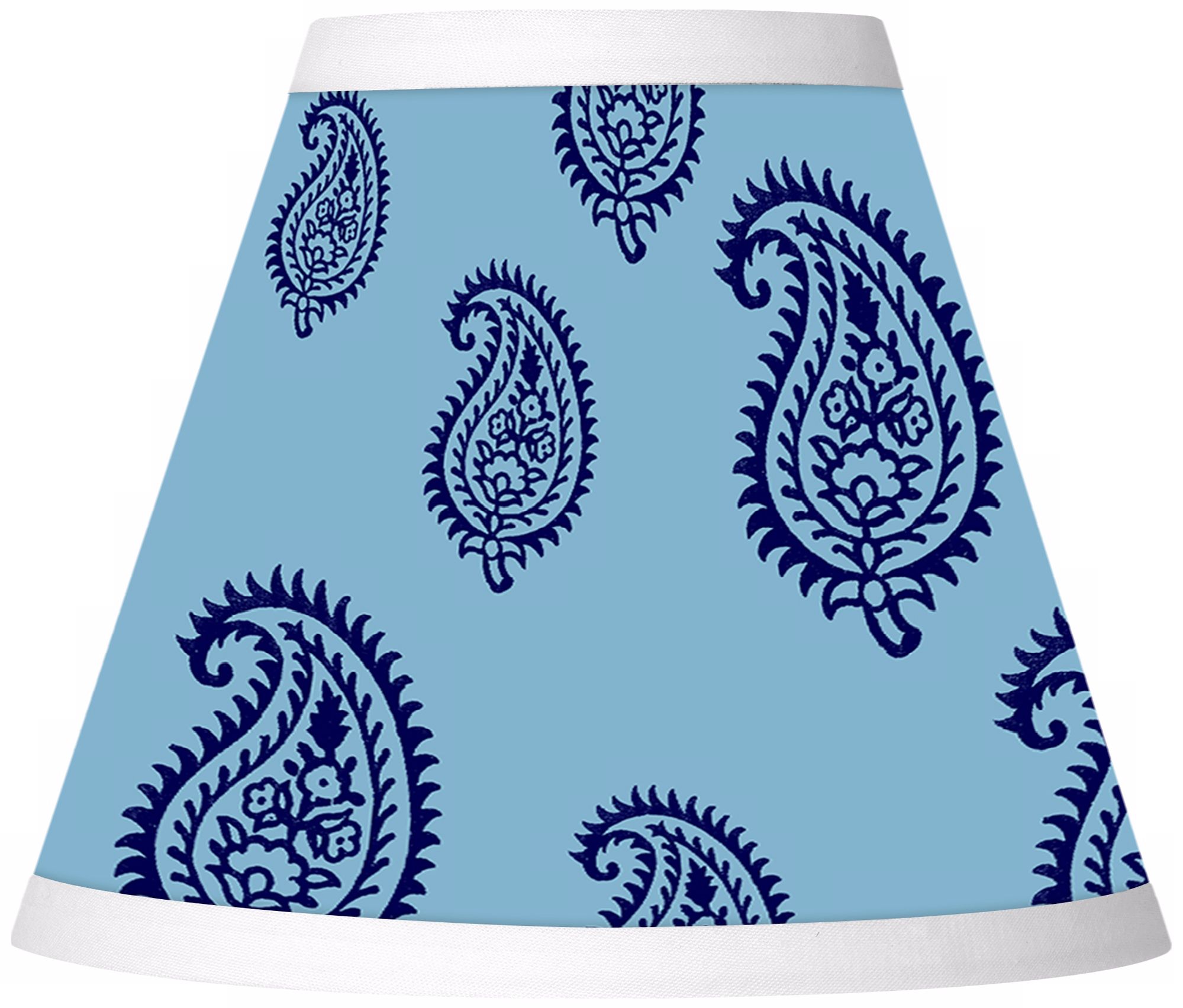 Paisley Rain Giclee Set of Four Shades 3x6x5 (Clip-On)