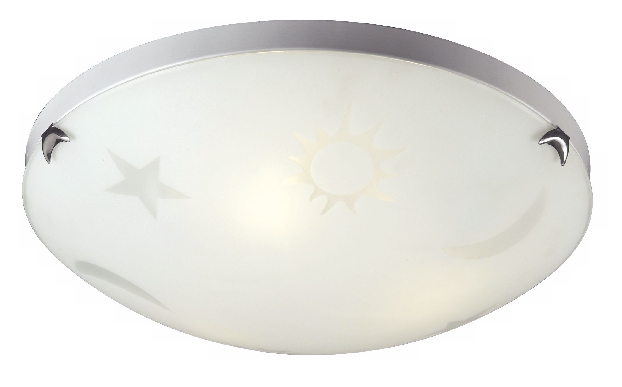 Night Sky 16" Wide Ceiling Light Fixture