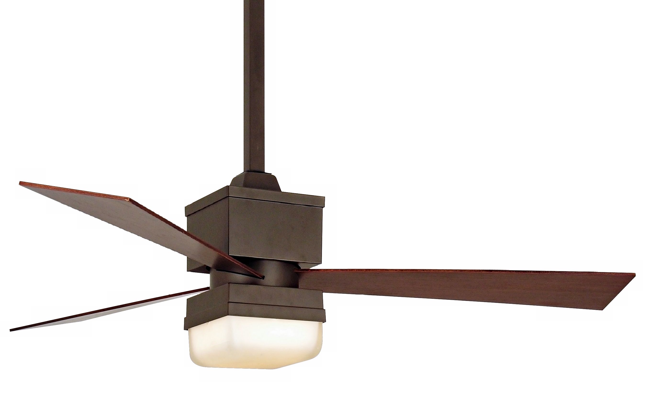 54" Fanimation Kubix Reversible Blades Bronze Ceiling Fan