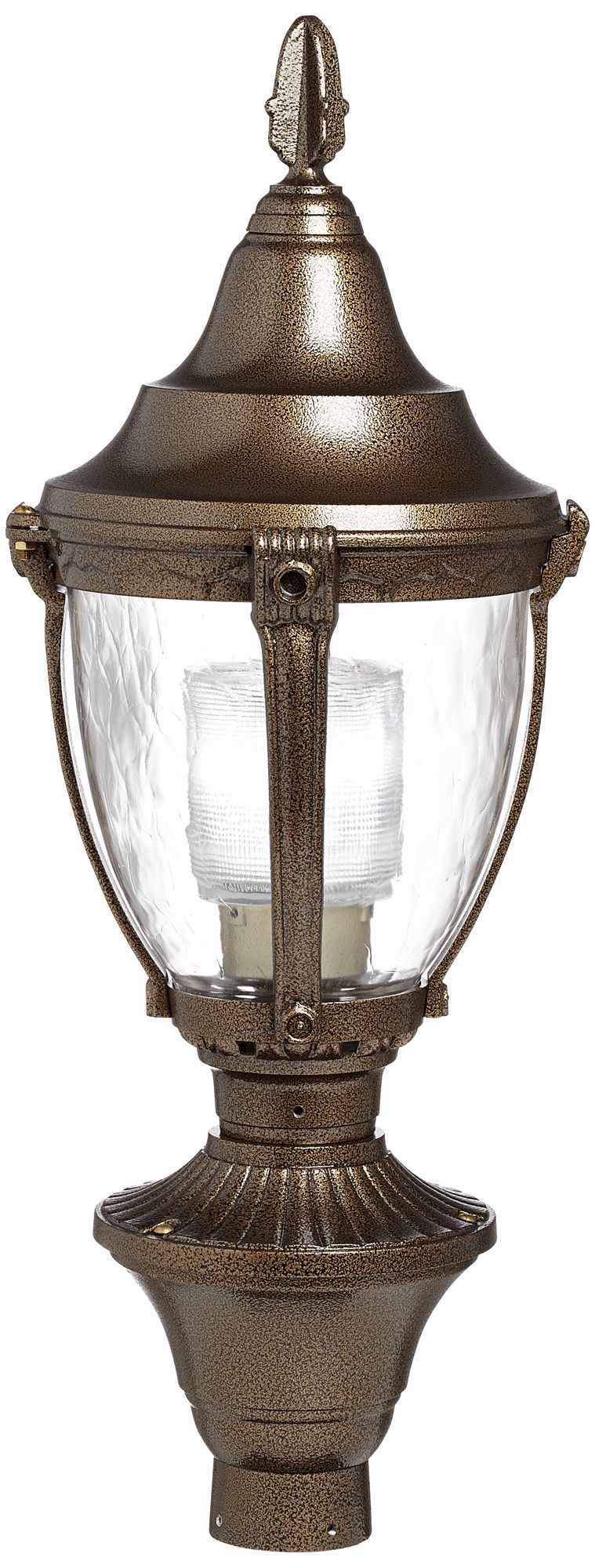 Bronze Outdoor Post Mount Light
