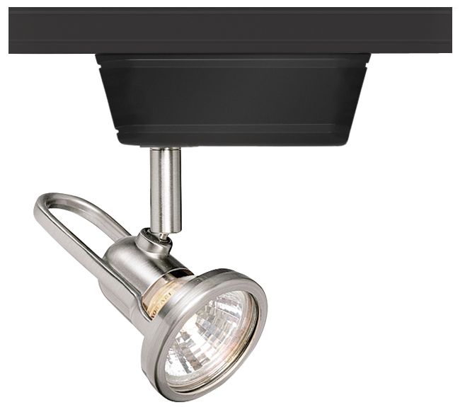 WAC Brushed Steel Aiming Track Light for Juno Track Systems