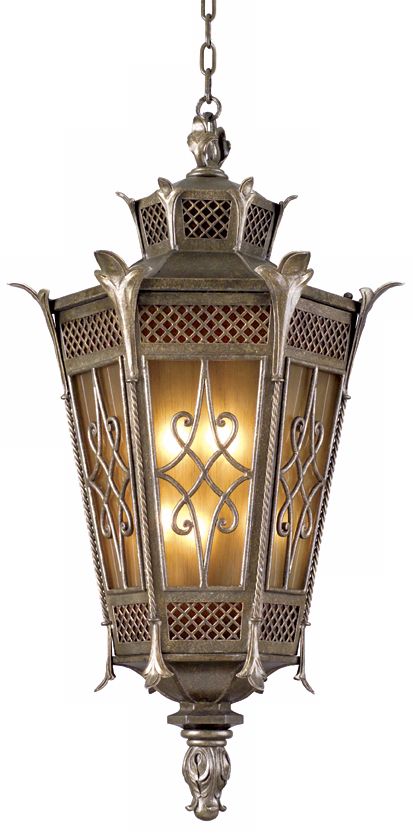 La Avenio 42 1/2" High Outdoor Hanging Light Fixture