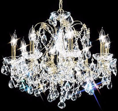 James R. Moder Belle Wave Collection 24" Wide Chandelier